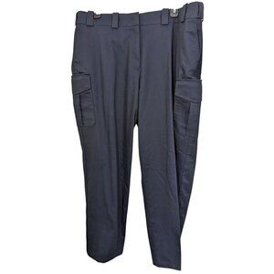 Blauer NEW Cargo Pants Womens Size 22 Navy Blue Zip Utility Work Uniform 8863XSW